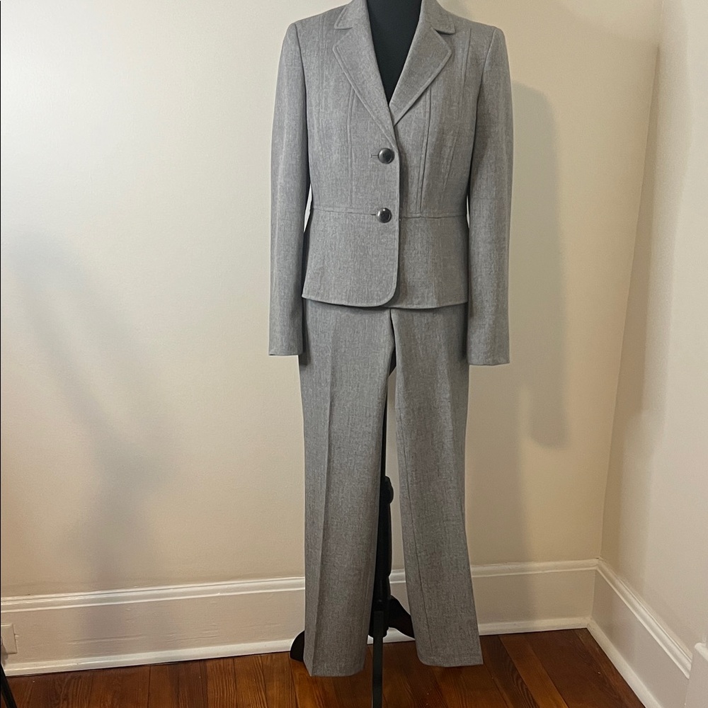 Kasper Charcoal Women's Suit Ensemble